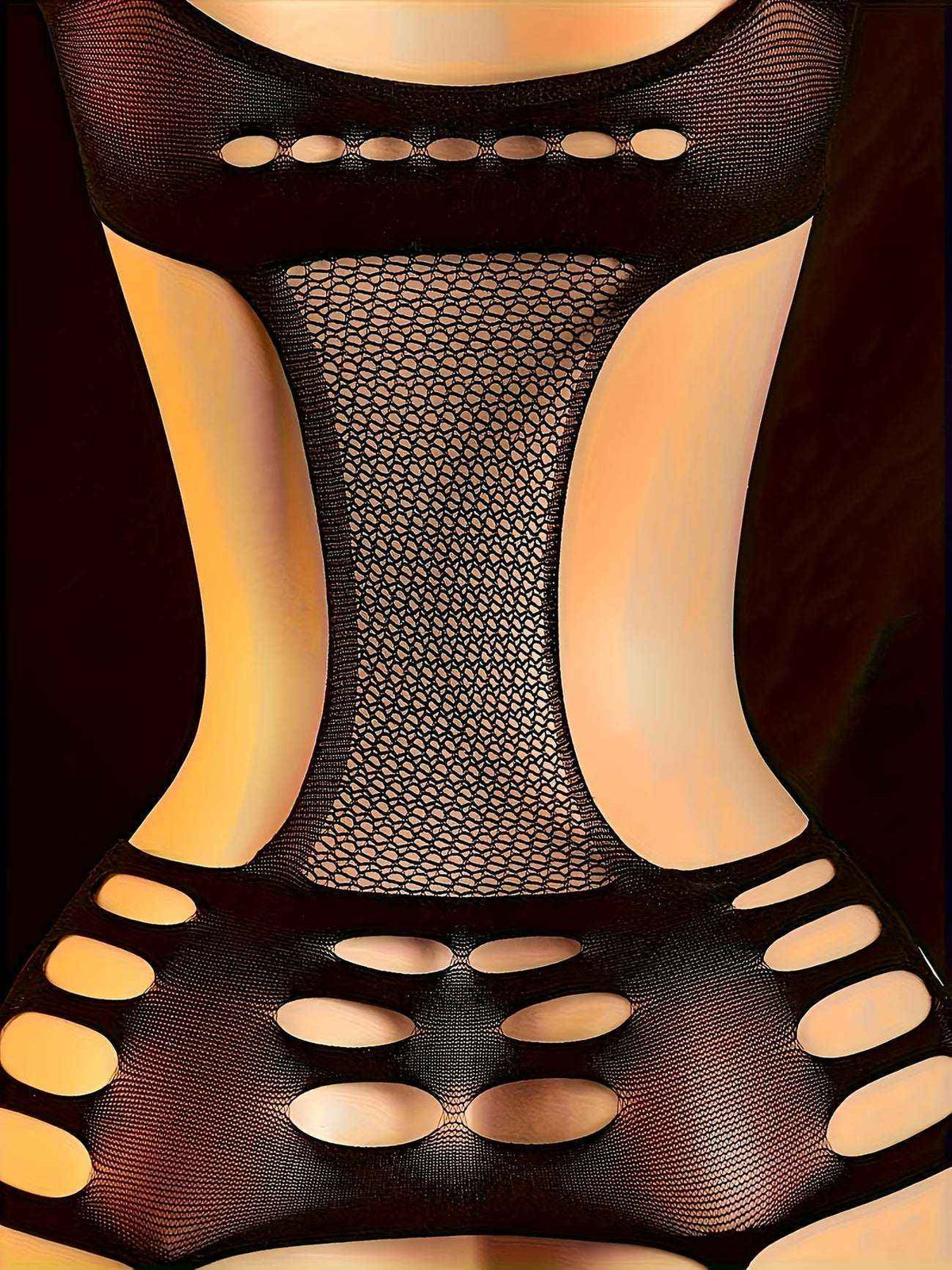 Sexy Lace Bodysuit Halter Neck | Open Crotch Lingerie for Women | Bikinisexzy