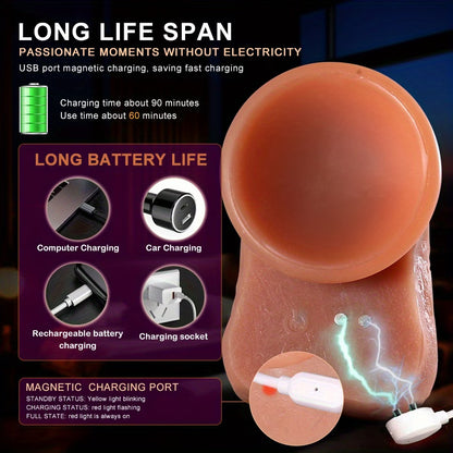 BikiniSexzy 4-in-1 Remote Control Heated Rotating Massager | Waterproof & Rechargeable