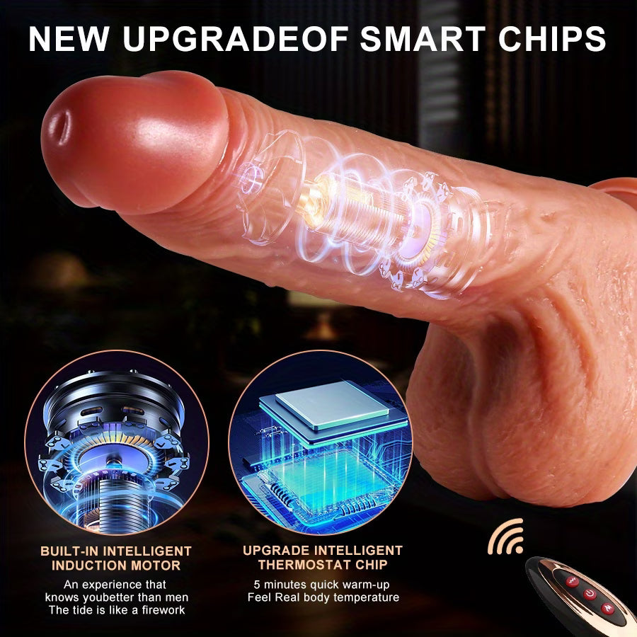 BikiniSexzy 4-in-1 Remote Control Heated Rotating Massager | Waterproof & Rechargeable
