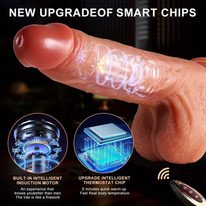BikiniSexzy 4-in-1 Remote Control Heated Rotating Massager | Waterproof & Rechargeable