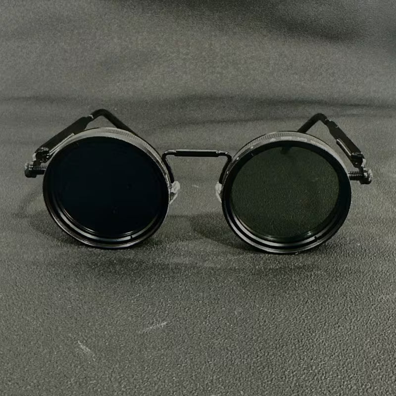 Adjustable ND Glasses - Multi-Gear Dimming Steampunk Sunglasses