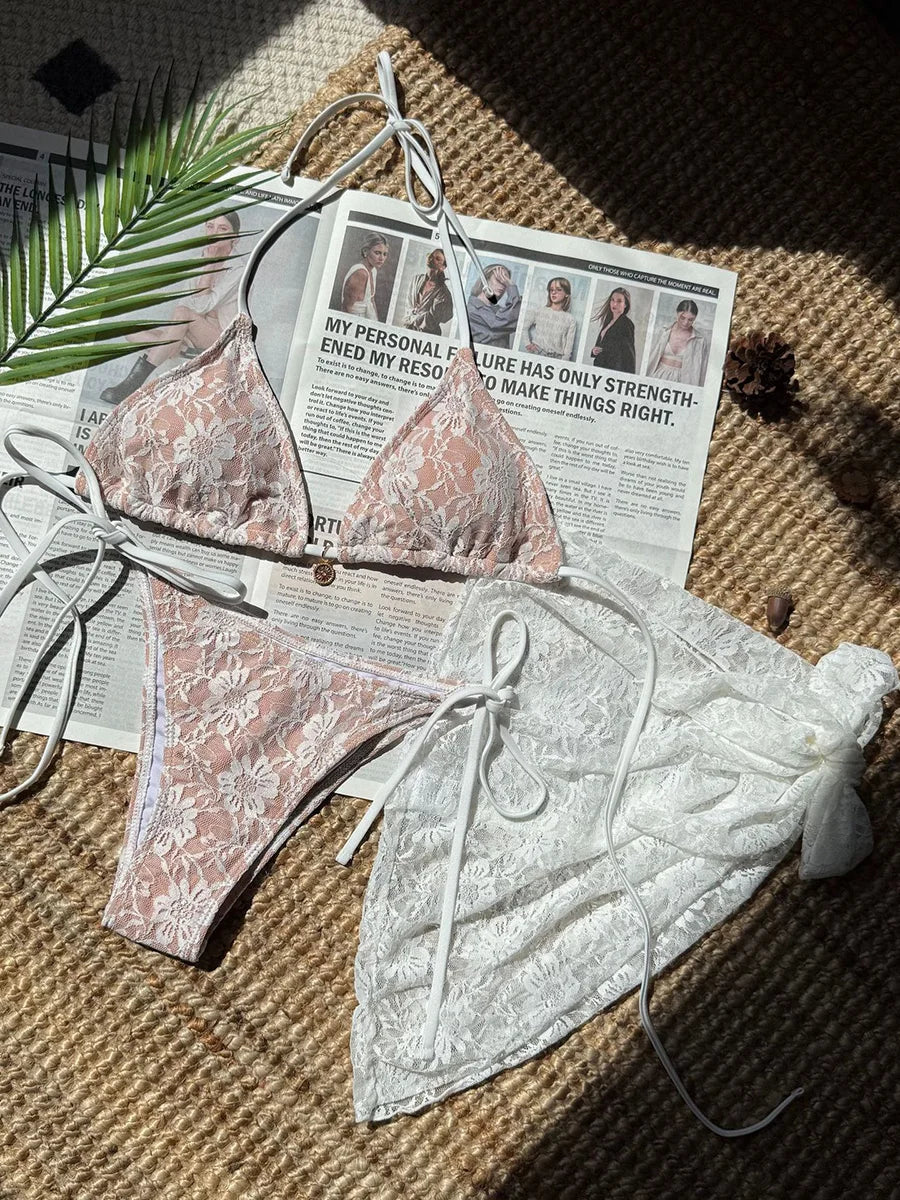 BIKINISEXZY mesh bikini set for summer pool parties