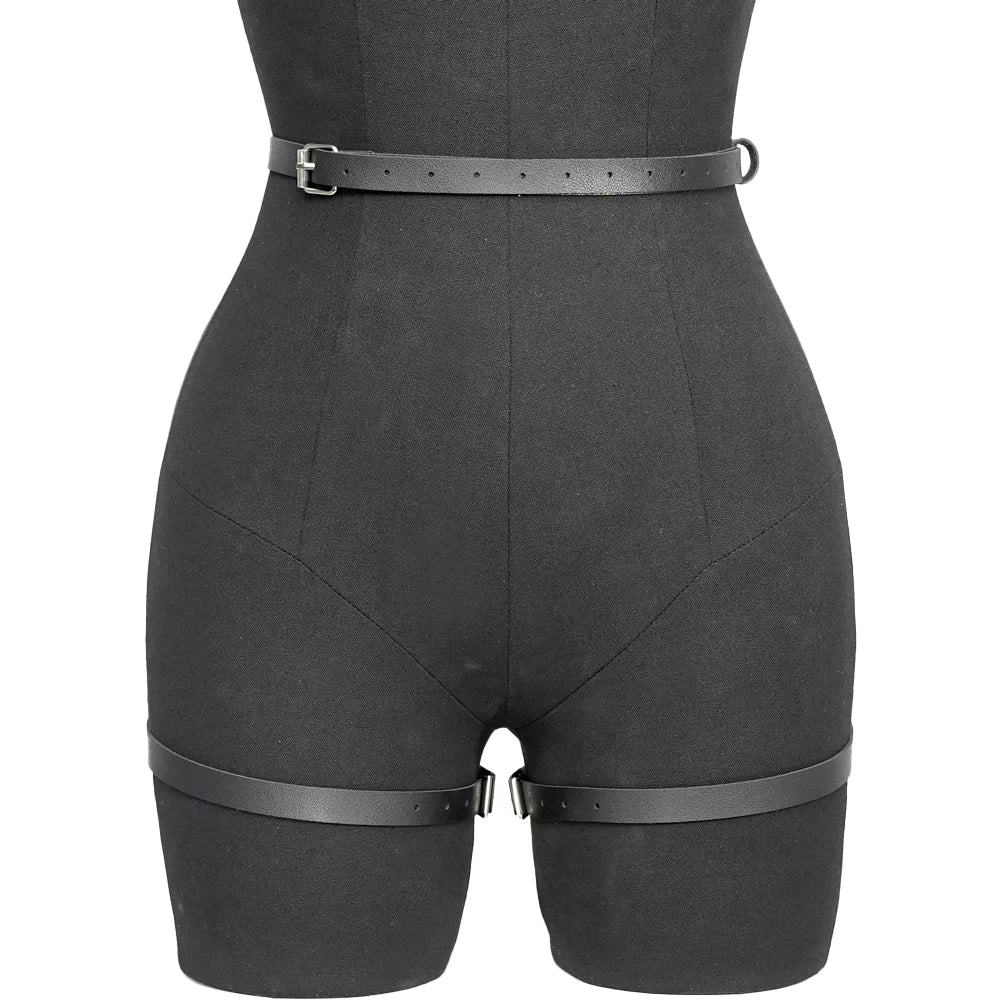 Bikinisexzy gothic leather belt