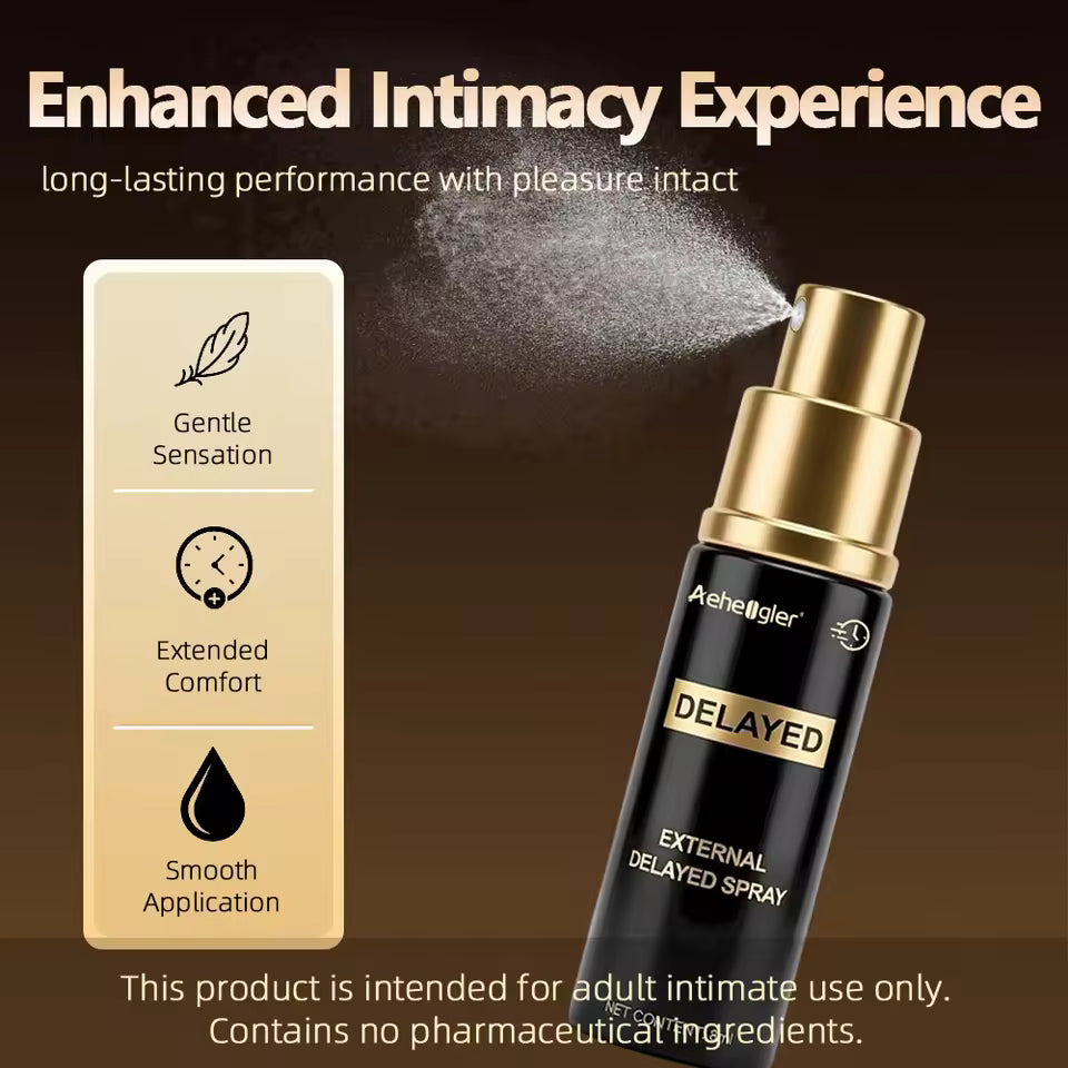 Aehellgler external delay spray for enhanced intimacy at BIKINISEXZY.COM