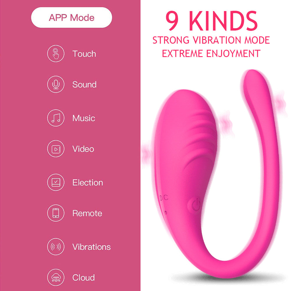 Bikinisexzy 9 speed strong vibration mode egg massager