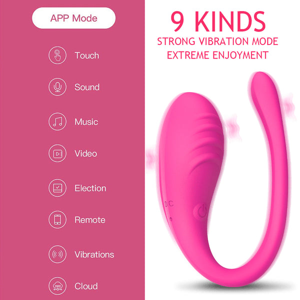 Bikinisexzy 9 speed strong vibration mode egg massager