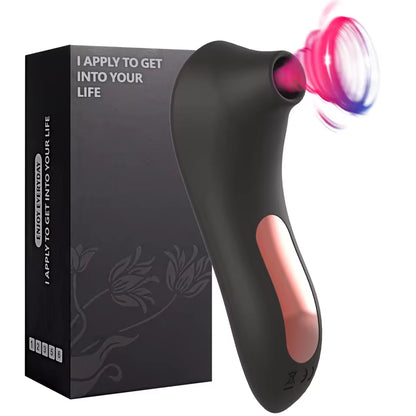 BikiniSexzy black clitoral sucker with packaging box.