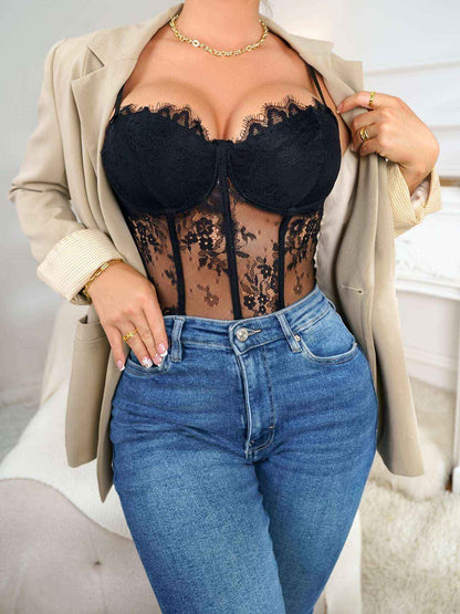 Elegant Lace Corset Top: Unleash Your Inner Goddess with Unmatched Comfort