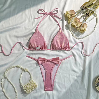 Sexy Paisley Bikini Set with Matching Sarong | Trendy Boho Beachwear by BIKINISEXZY - Bikinisexzy.com