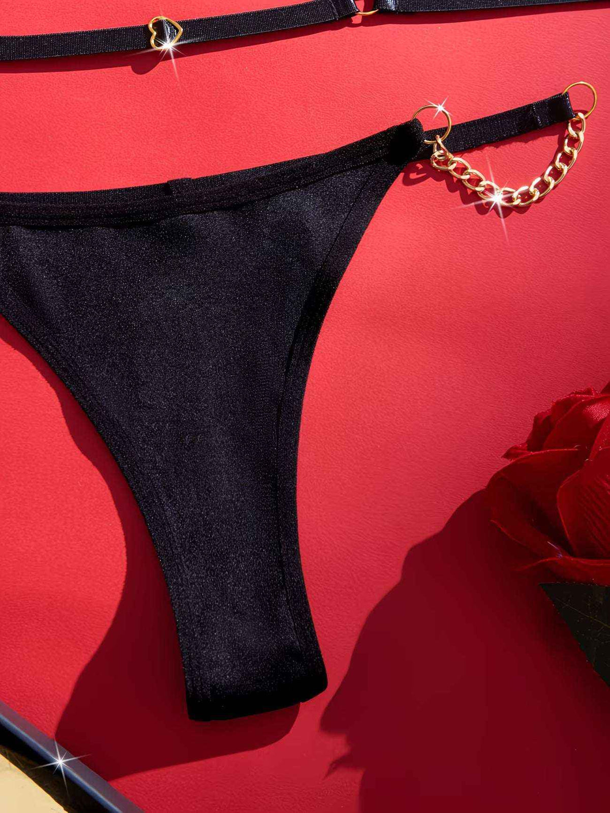 Heart Chain Lingerie Set | Elevate Your Confidence & Intimacy with Bikinisexzy
