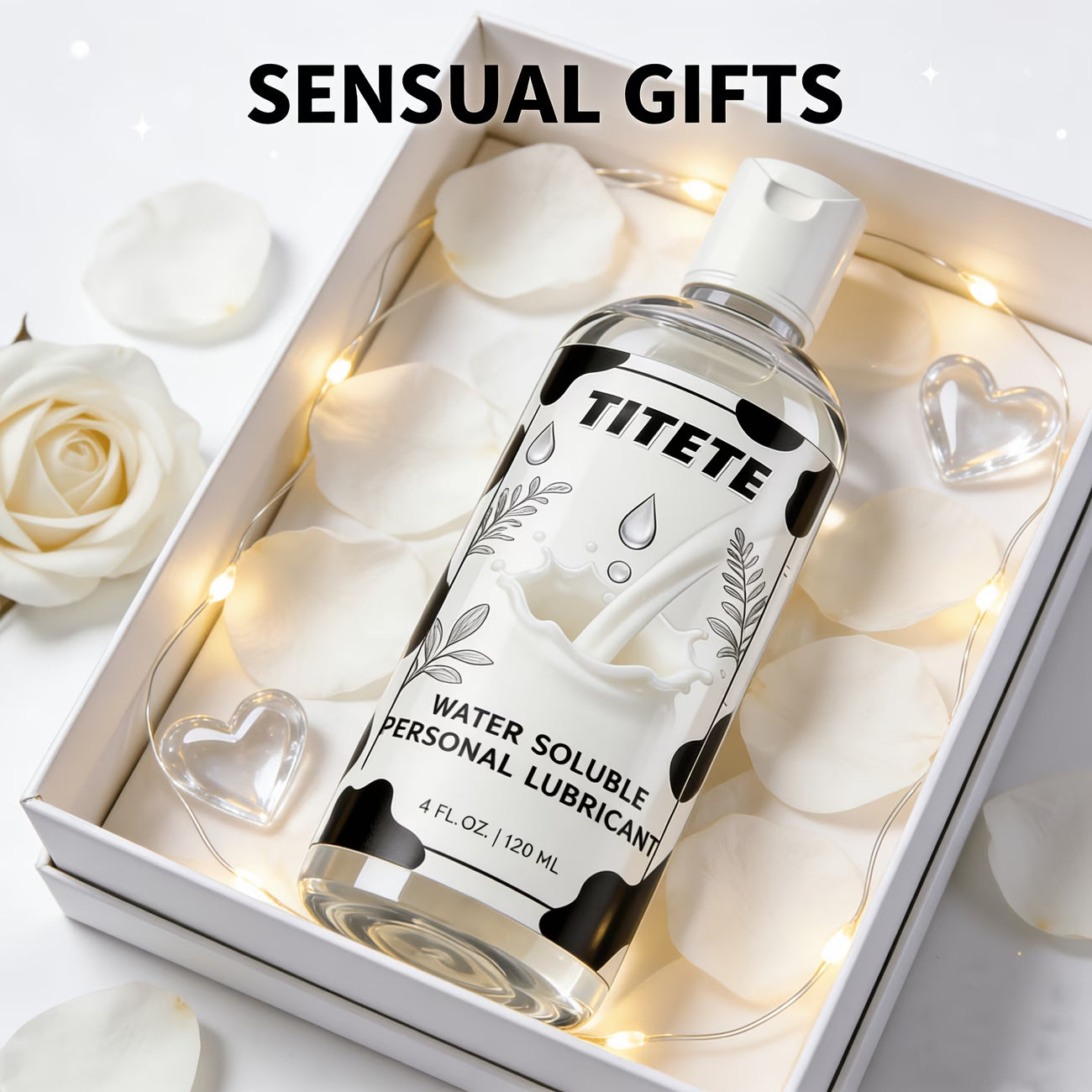 Premium intimate lubricant with easy-clean non-greasy formula