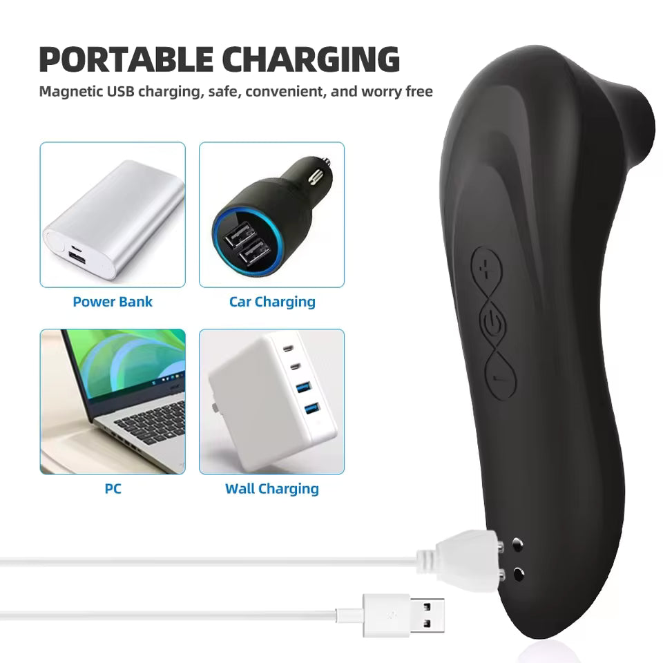 Magnetic USB charging features of Bikinisexzy device