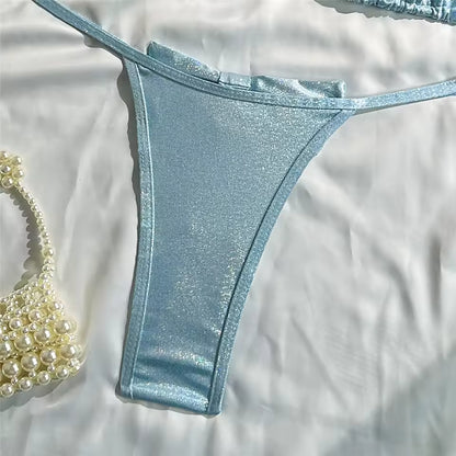 Sexy Paisley Pattern Bikini & Matching Sarong Set | Boho Beachwear | BIKINISEXZY