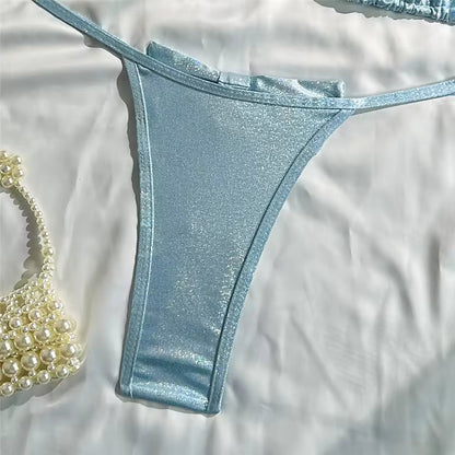Sexy Paisley Bikini Set with Matching Sarong | Trendy Boho Beachwear by BIKINISEXZY - Bikinisexzy.com
