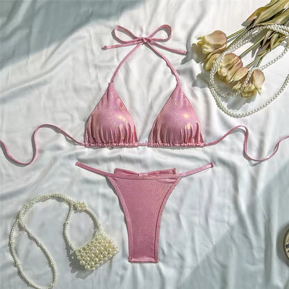 Sexy Paisley Pattern Bikini & Matching Sarong Set | Boho Beachwear | BIKINISEXZY