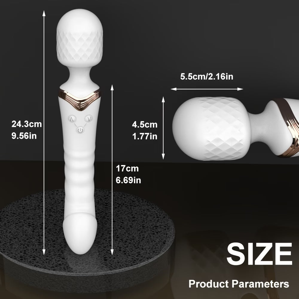 Detailed size dimensions of the bikinisexzy massager