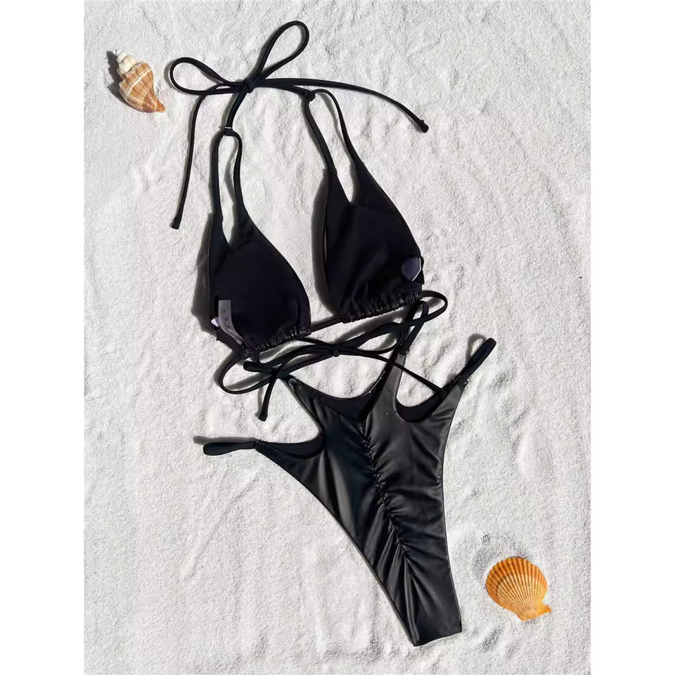 BIKINISEXZY vacation essential ruffle style swimwear