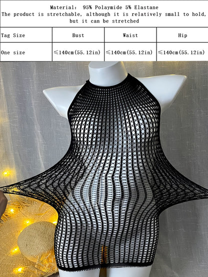 Stylish solid beach cover-up side profile from BIKINISEXZY