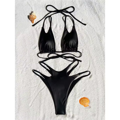 BIKINISEXZY fashionable high-waist swimsuit look