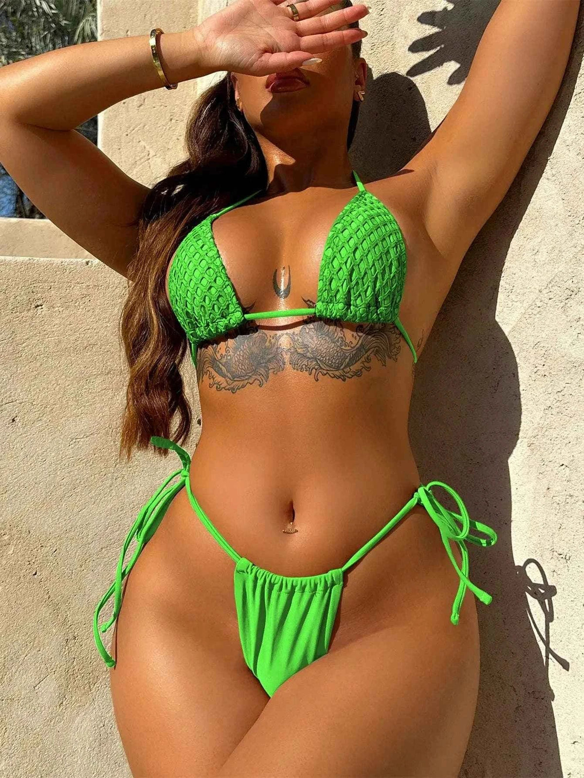 Sexy Floral Bikini Set - Trendy Two-Piece Swimwear for Summer | BIKINISEXZY - Bikinisexzy.com