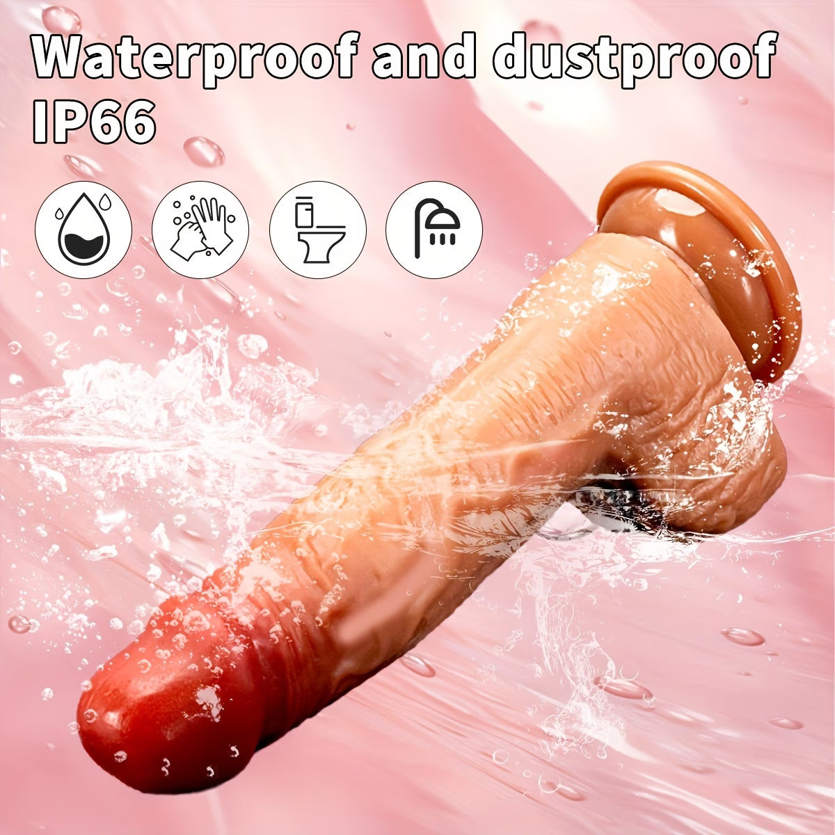 BikiniSexzy 4-in-1 Remote Control Heated Rotating Massager | Waterproof & Rechargeable