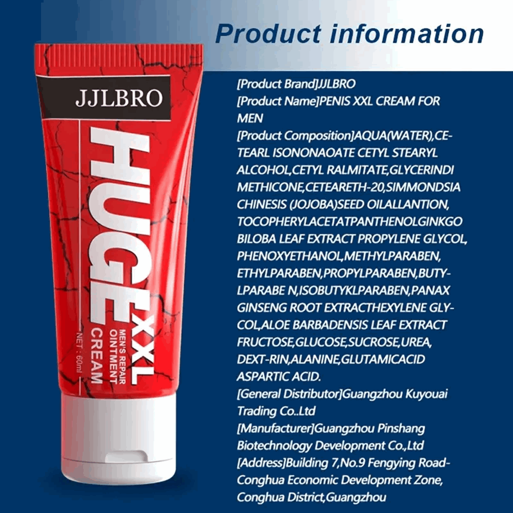 Huge XXL Men’s Repair Cream – Natural Growth & Stamina | BIKINISEXZY.COM - Bikinisexzy.com