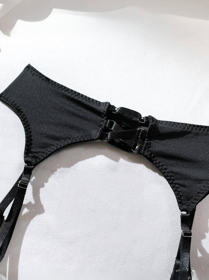 High-quality garter belt detail for luxury lingerie set at Bikinisexzy.com