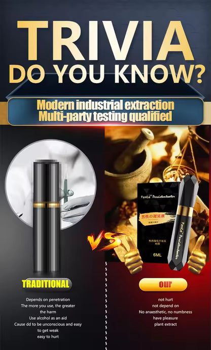 Natural plant extract delay spray vs traditional anesthetic sprays - BIKINISEXZY.COM.