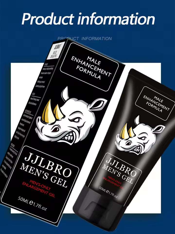 Detailed product ingredients for JJLBRO men's gel - BIKINISEXZY.COM