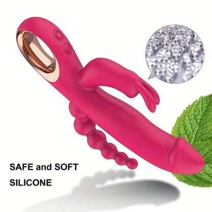 Safe and soft silicone rabbit sex toy for women by Bikinisexzy
