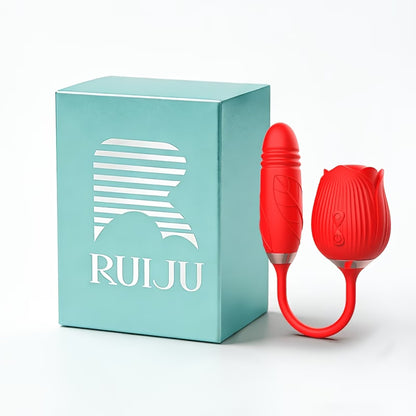 Ruiju rose sex toy retail packaging by bikinisexzy
