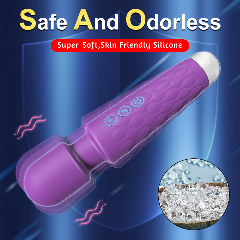 High quality medical grade silicone surface of the Magic Wand massager with bikinisexzy 