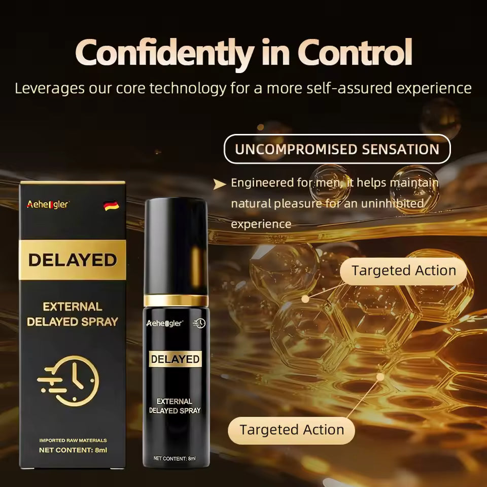 Aehellgler delay spray for a confident and controlled experience - BIKINISEXZY.COM
