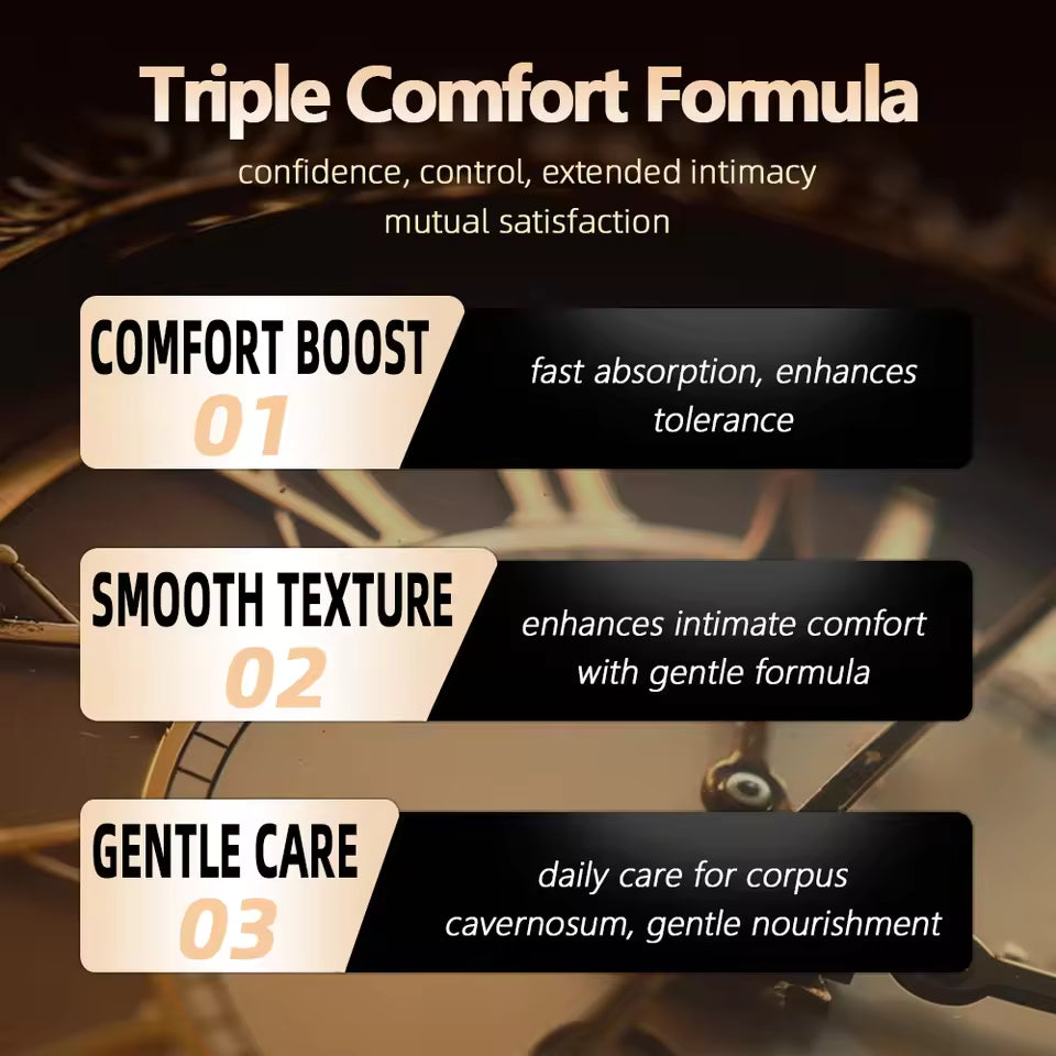 Triple Comfort Formula for extended intimacy and satisfaction - BIKINISEXZY.COM