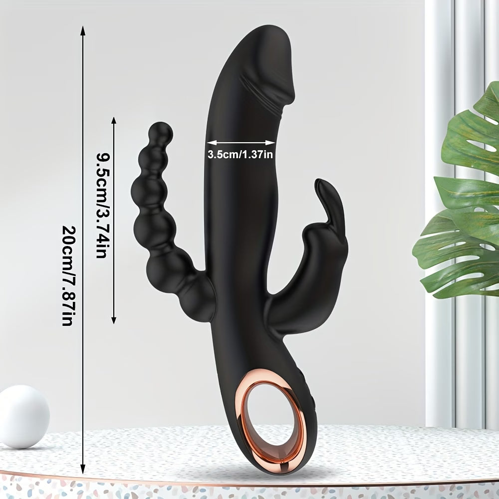 Black and rose gold tool with measurements on a light gray bikinisexzy 